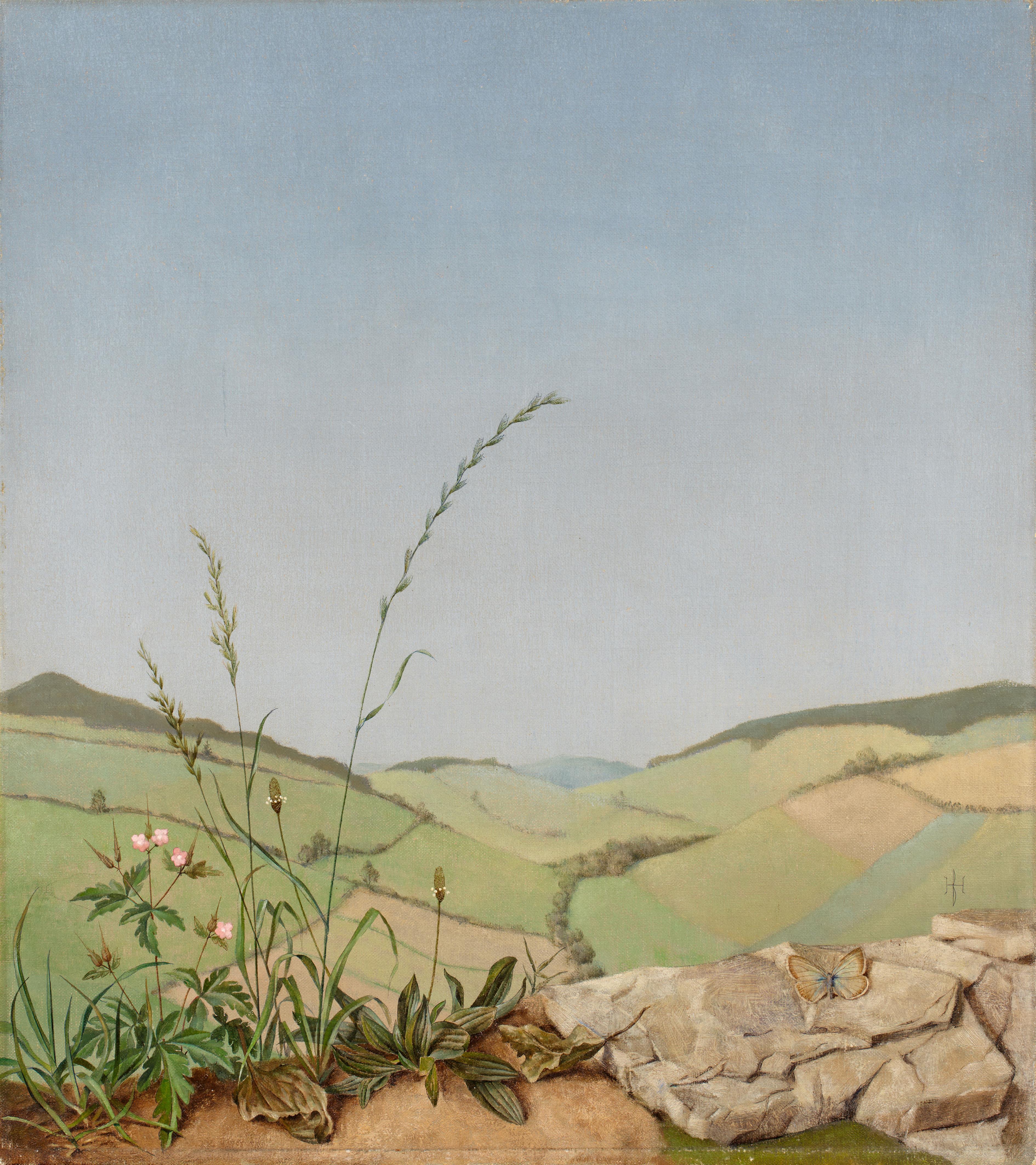 Herbert Böttger - Weite Landschaft im Frühling