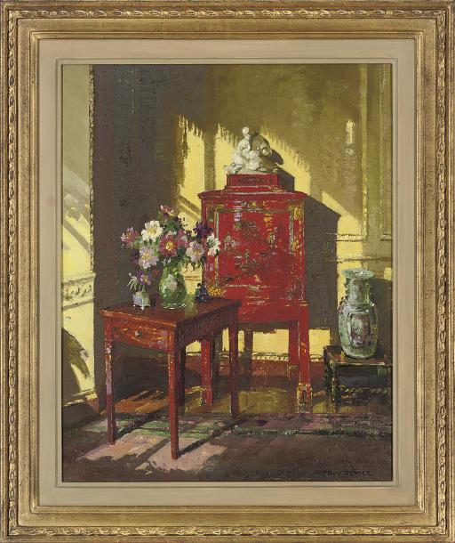 Herbert Davis Richter, R.I., R.S.W., R.O.I. - The chinese cabinet