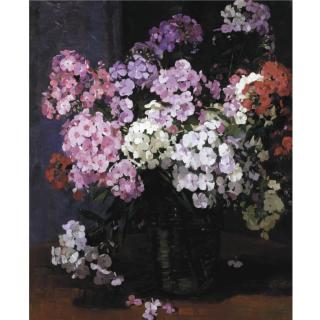 Herbert Davis Richter R.S.W. - Still Life Of Geraniums