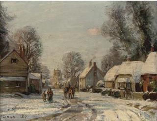 Herbert F. Royle - Winter Sunlight