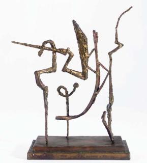 Herbert Ferber - Calligraph Ending in a Question Mark