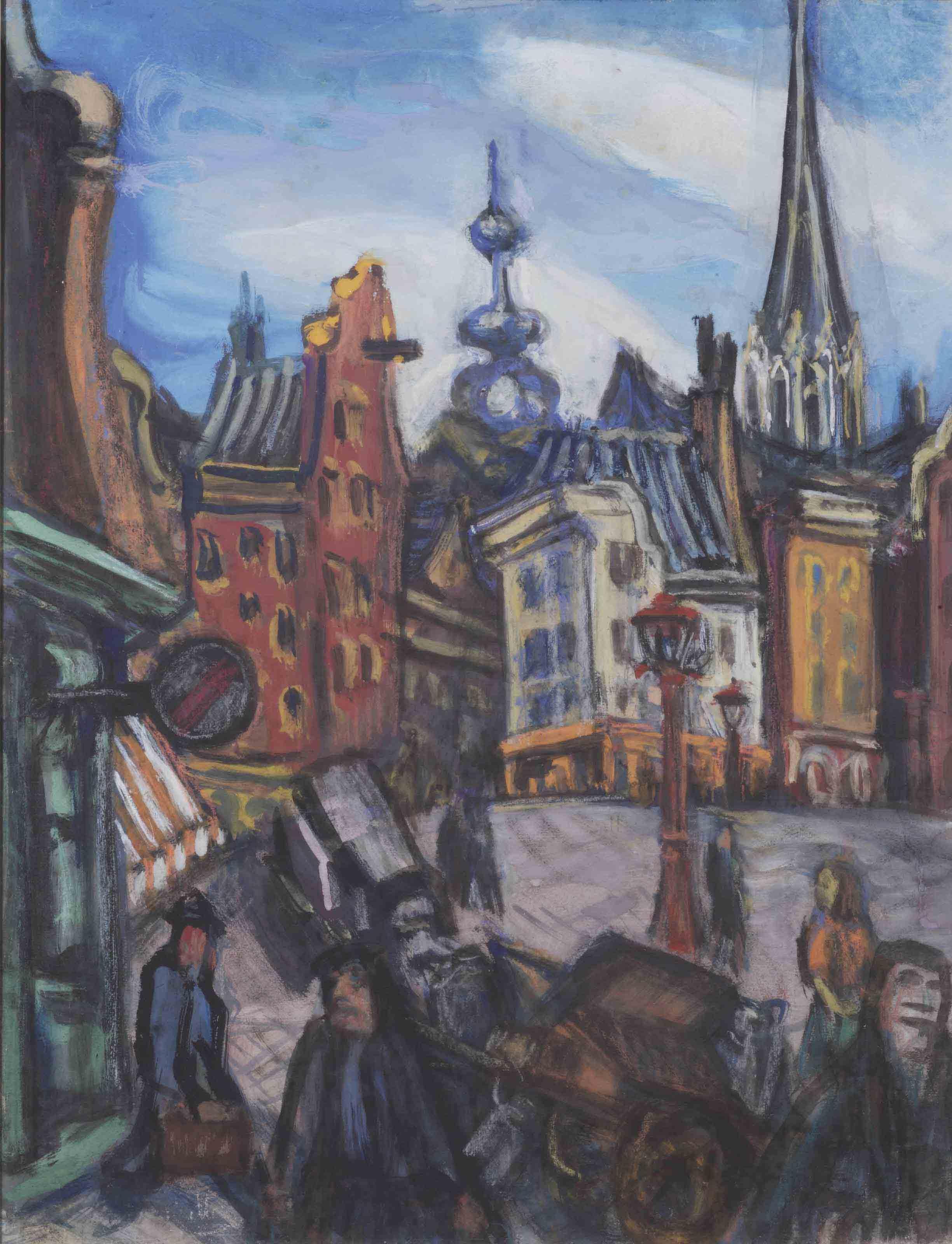 Herbert Fiedler - Stadsplein, Amsterdam