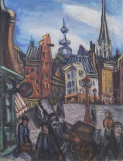 Herbert Fiedler - Stadsplein, Amsterdam