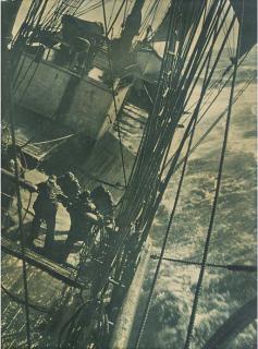 Herbert George Ponting - Terra Nova in a gale. March 1912