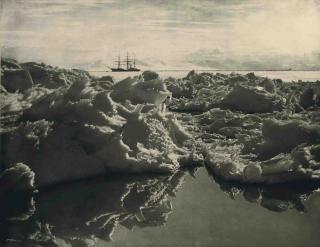 Herbert George Ponting - The \'Terra Nova\' in McMurdo Sound