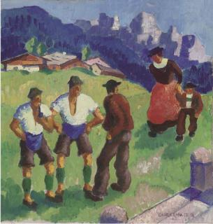 Herbert Gurschner - Alpine Landscape