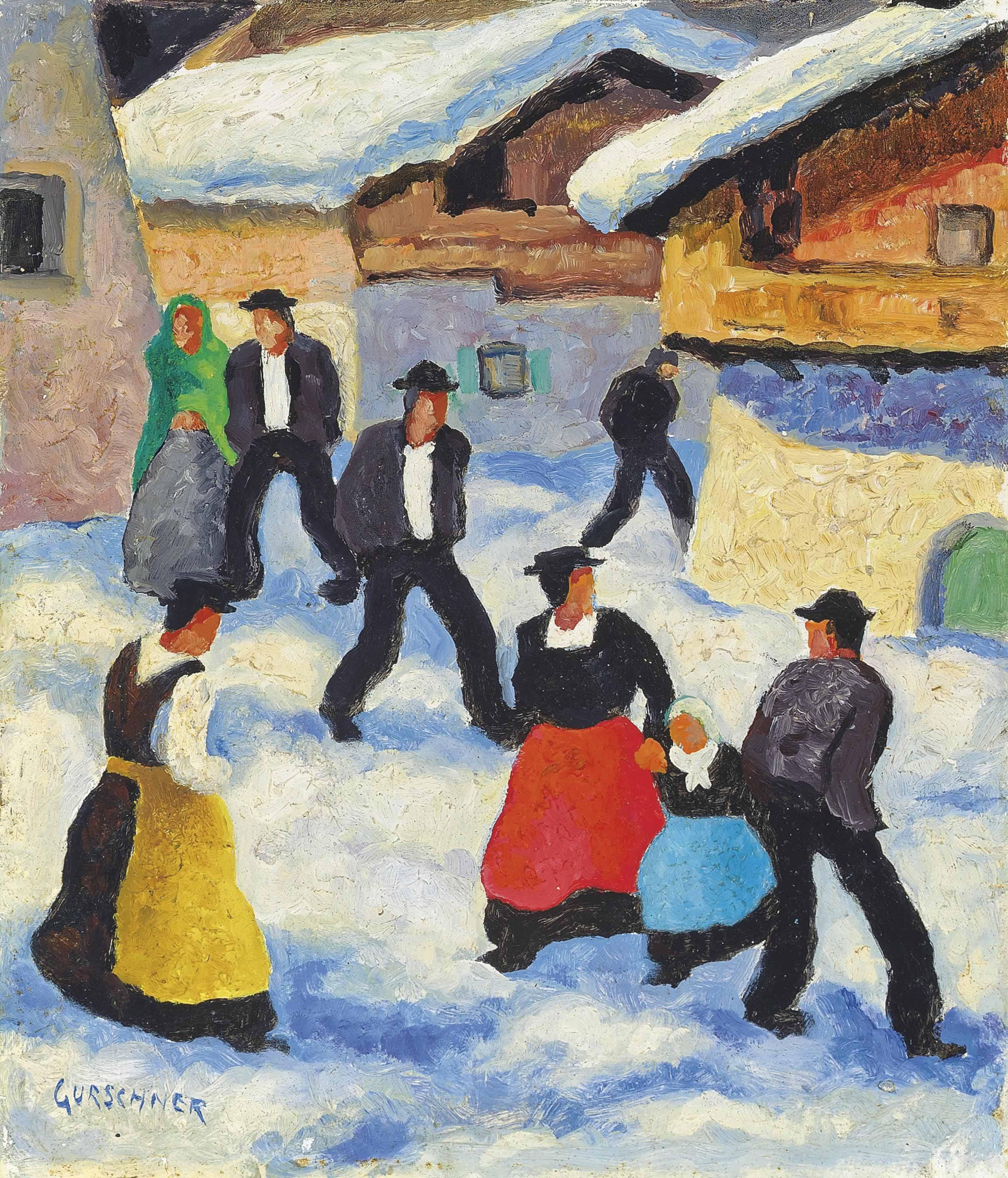 Herbert Gurschner - Kirchgang, Tyrol