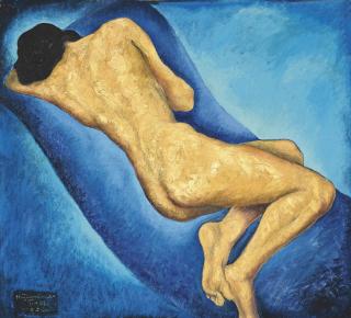 Herbert Gurschner - Liegender Akt