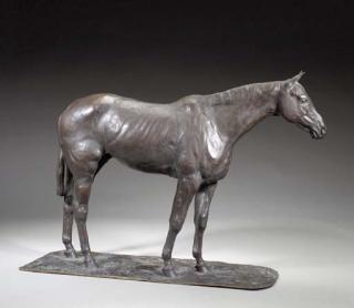 Herbert Haseltine - Combourg, A Bronze Horse