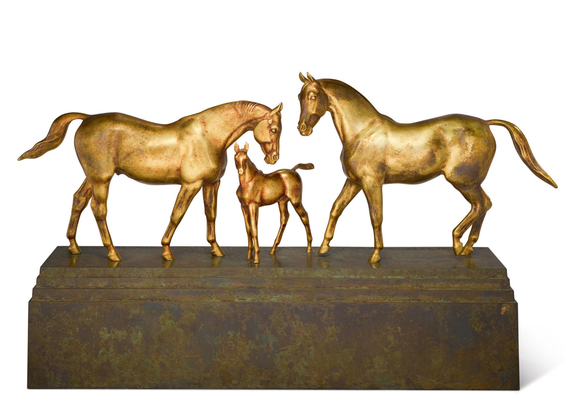 Herbert Haseltine - Counterpoint With First Flight And Foal