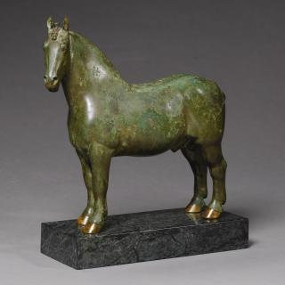 Herbert Haseltine - Percheron Stallion: Rhum