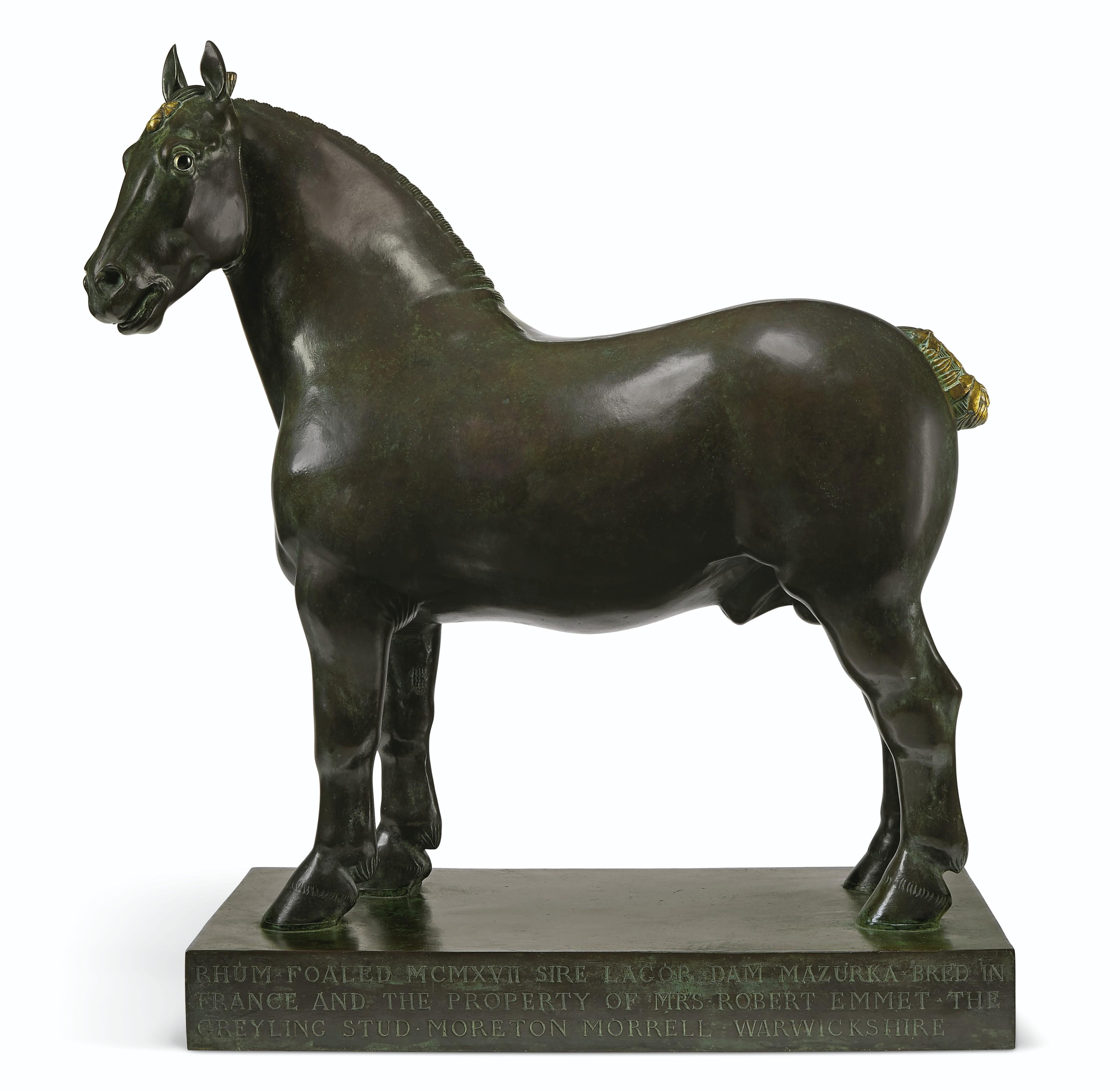Herbert Haseltine - Percheron Stallion: Rhum