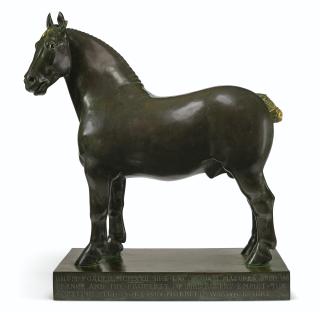 Herbert Haseltine - Percheron Stallion: Rhum