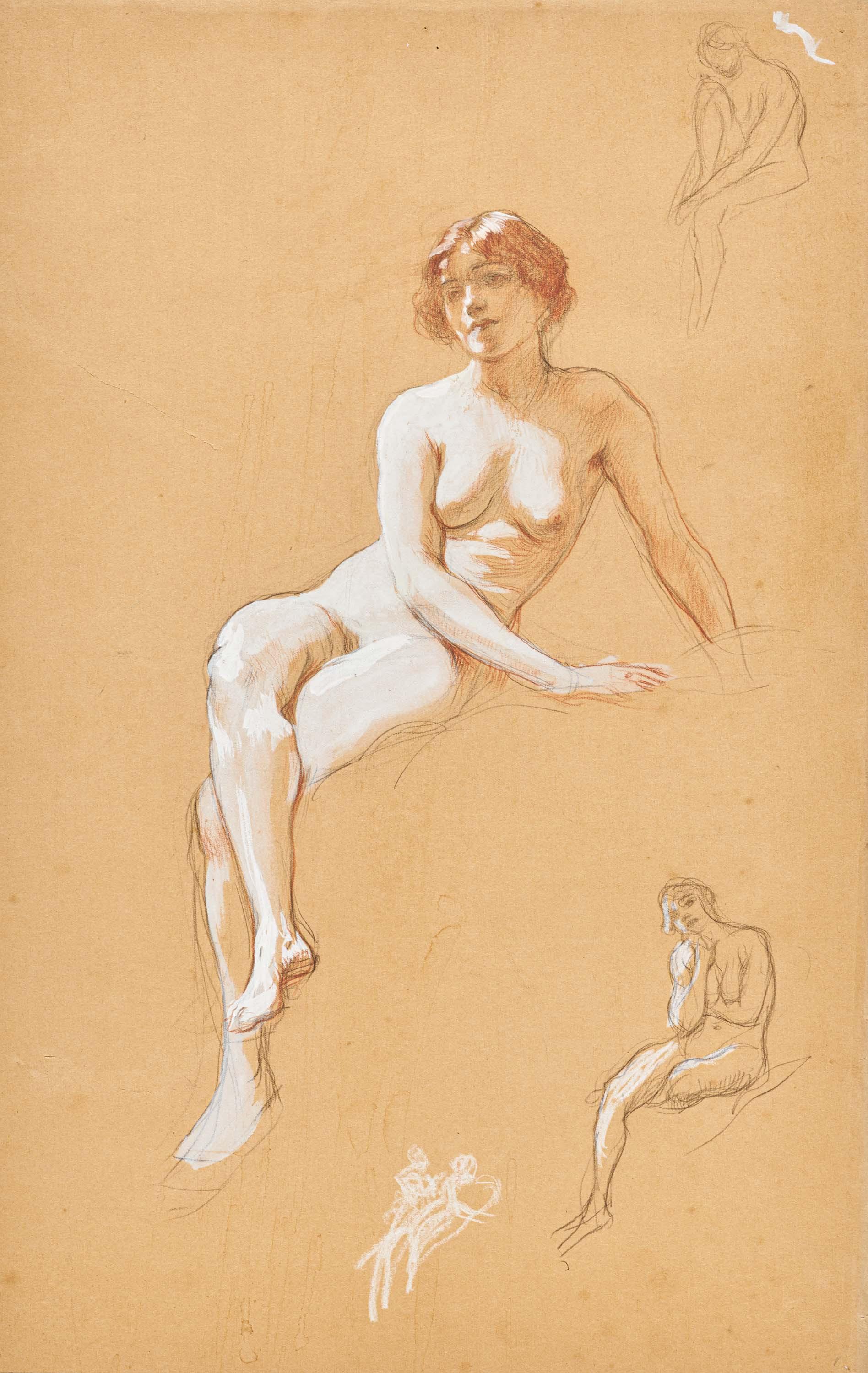 Herbert James Draper - Aktstudie.