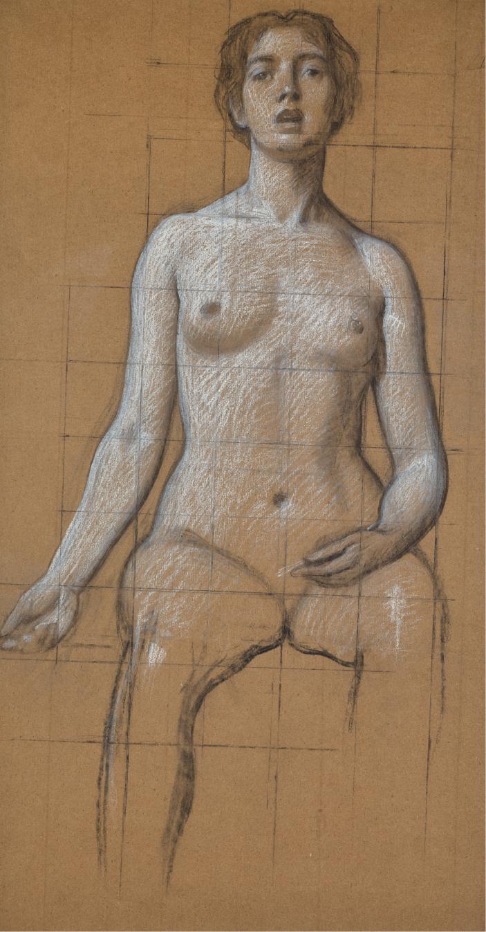 Herbert James Draper - Study For \'Song\'