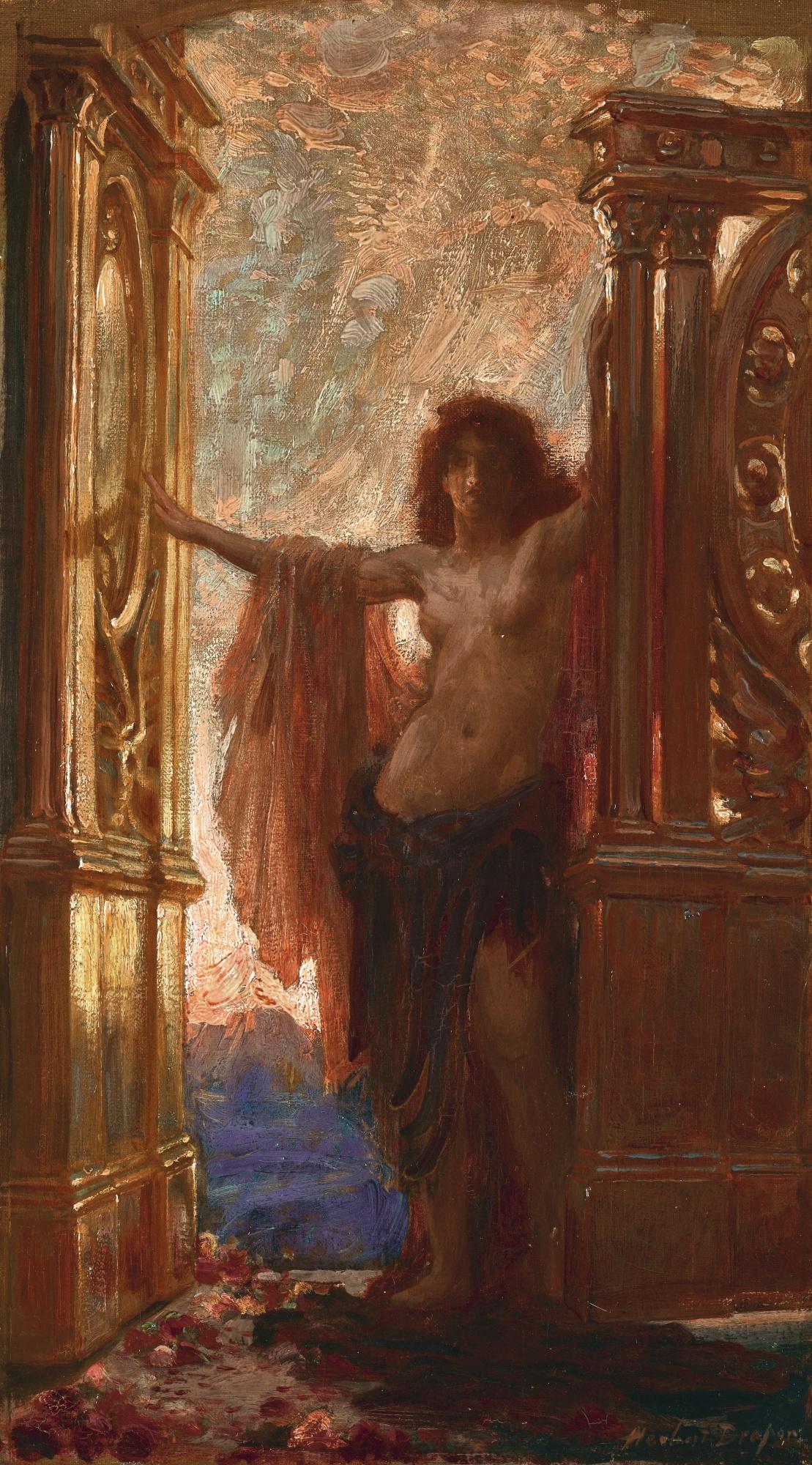 Herbert James Draper - The Gates Of Dawn