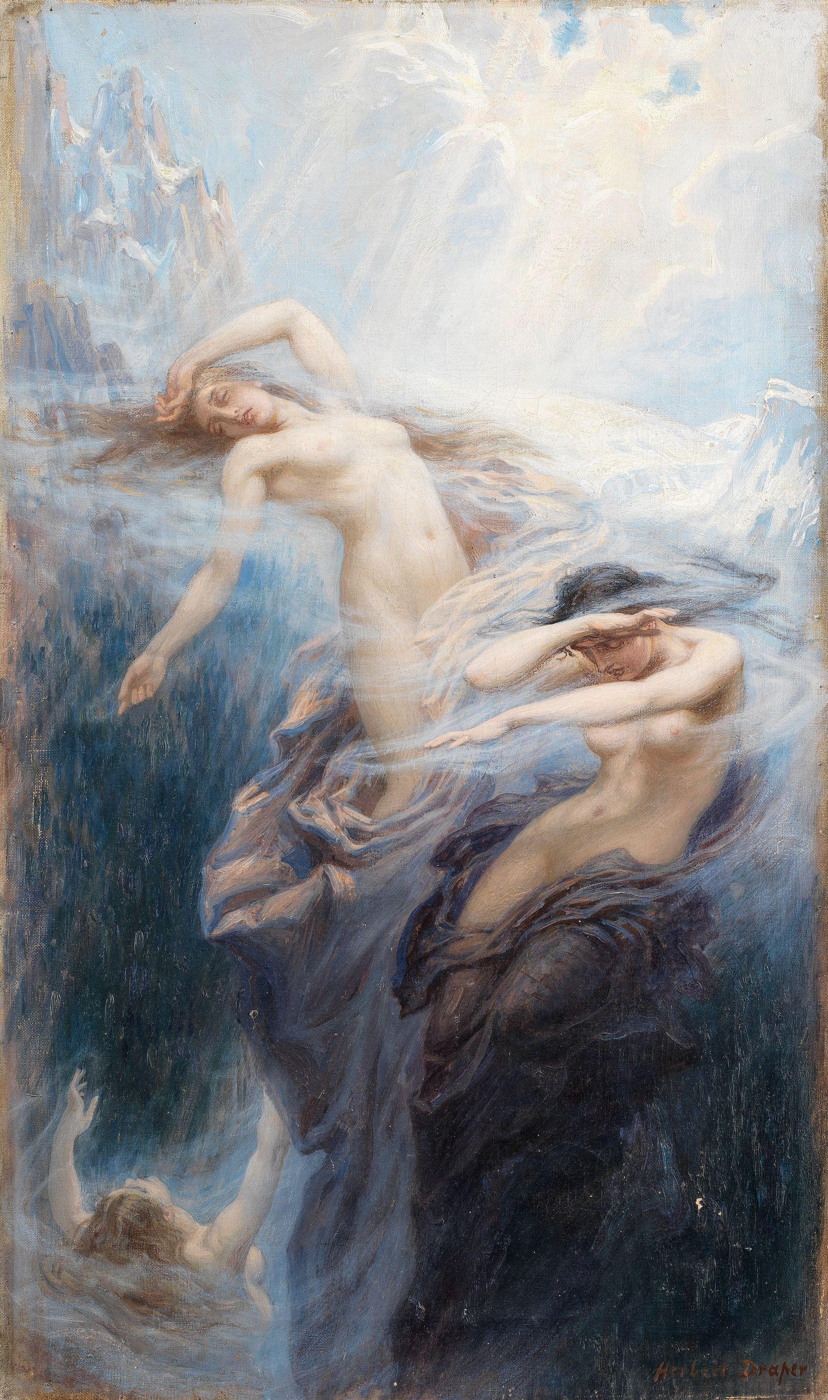 Herbert James Draper - The Mountain Mists