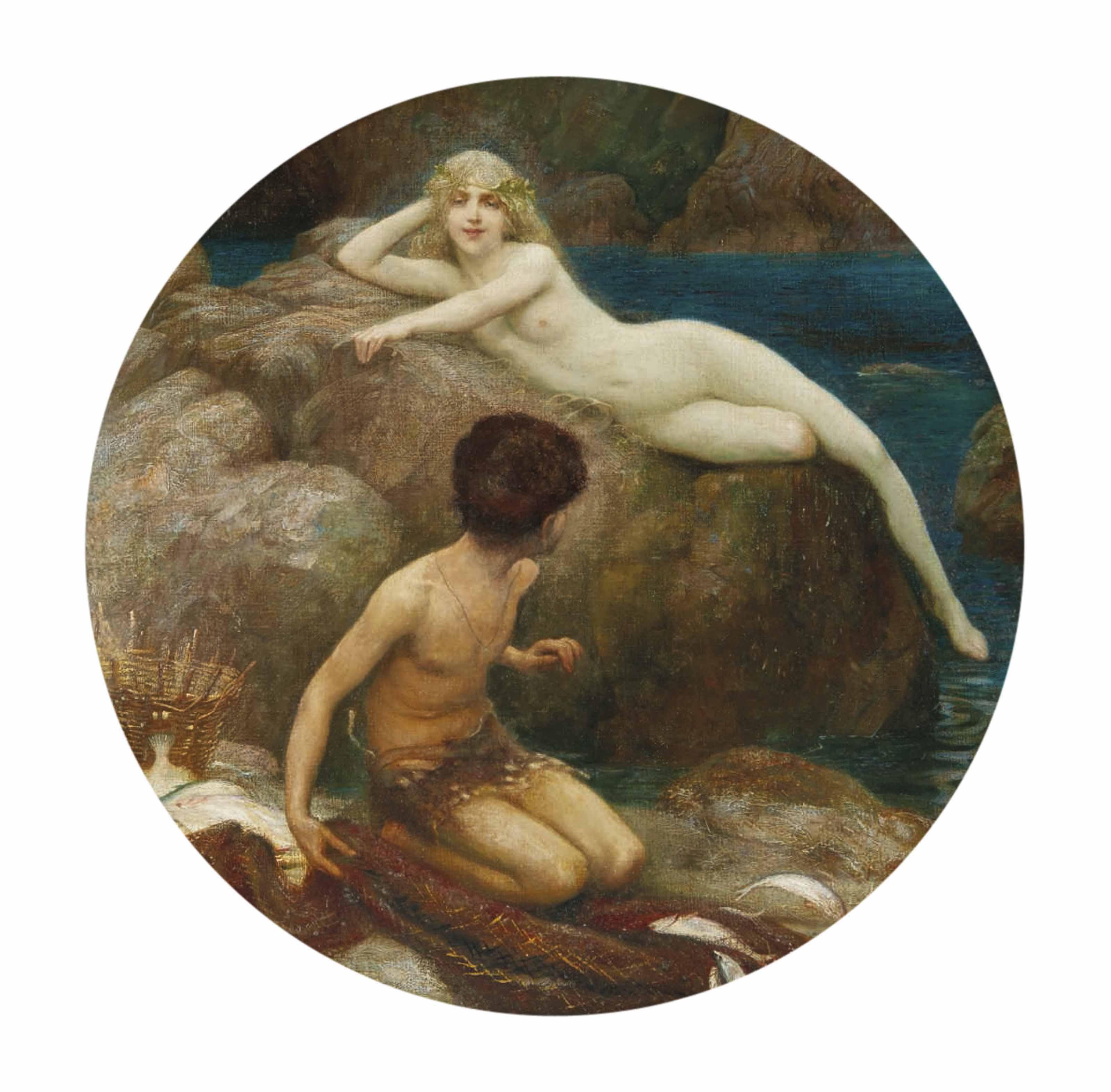 Herbert James Draper - The Naiad\'s Pool