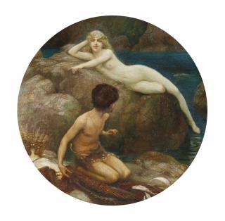 Herbert James Draper - The Naiad\'s Pool