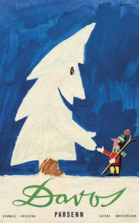 Herbert Leupin - Davos, 1958