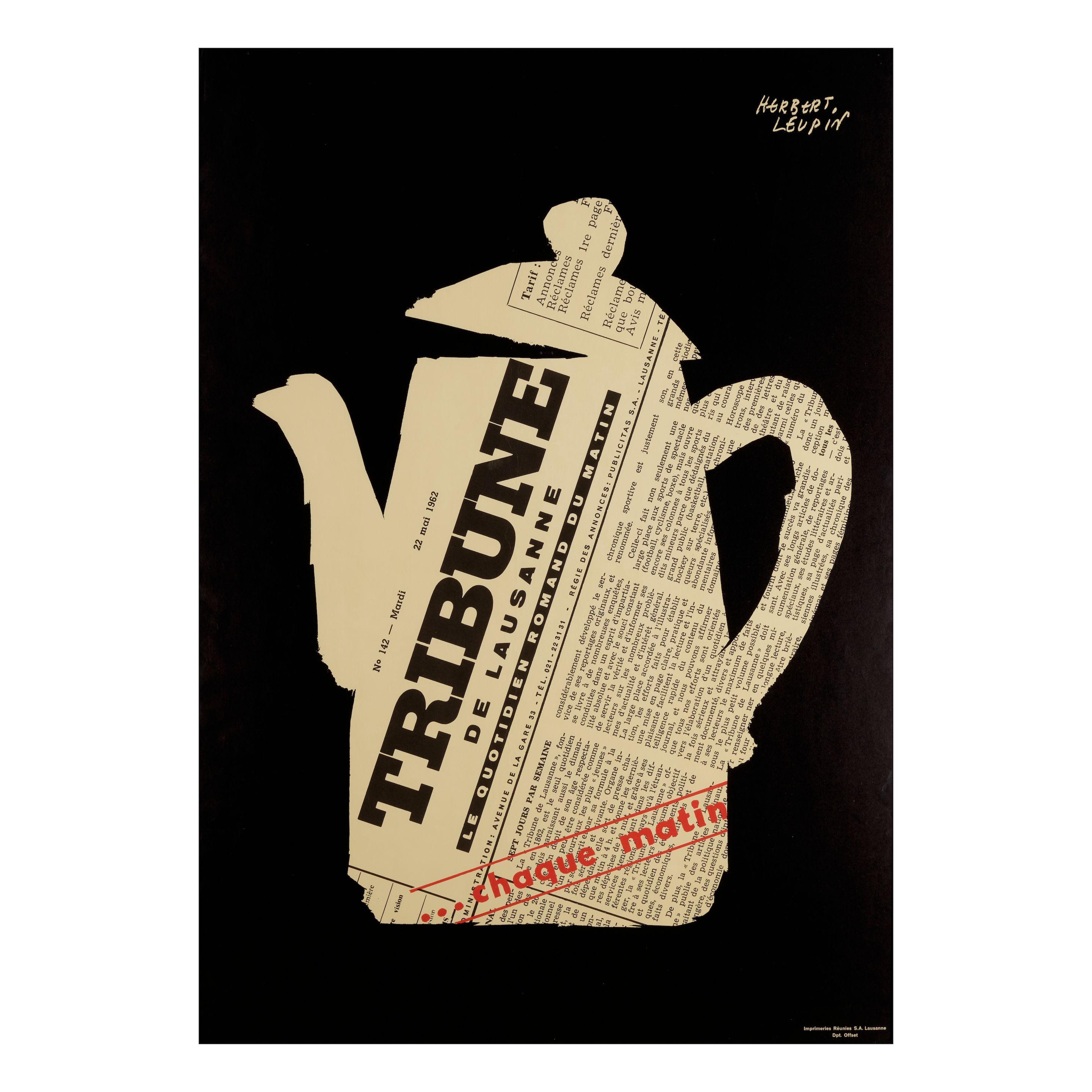 Herbert Leupin - Tribune de Lausanne