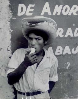 Herbert List - Three Hats, Taxco, Mexico, 1964