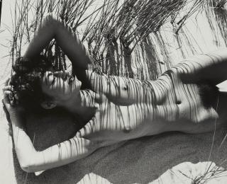 Herbert Matter - Nude on the beach (Mercedes Matter)