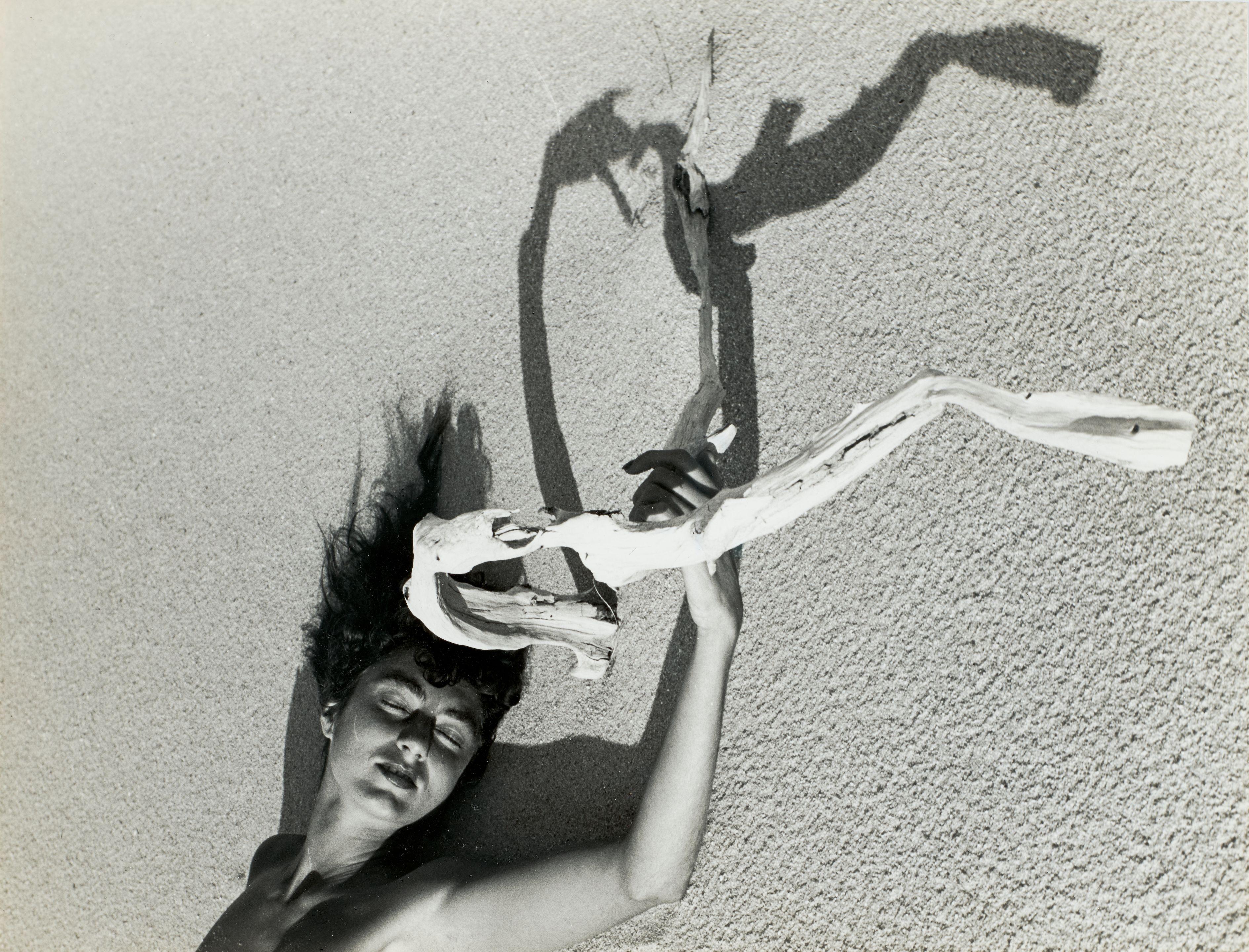 Herbert Matter - Untitled (Mercedes Matter on the Beach)