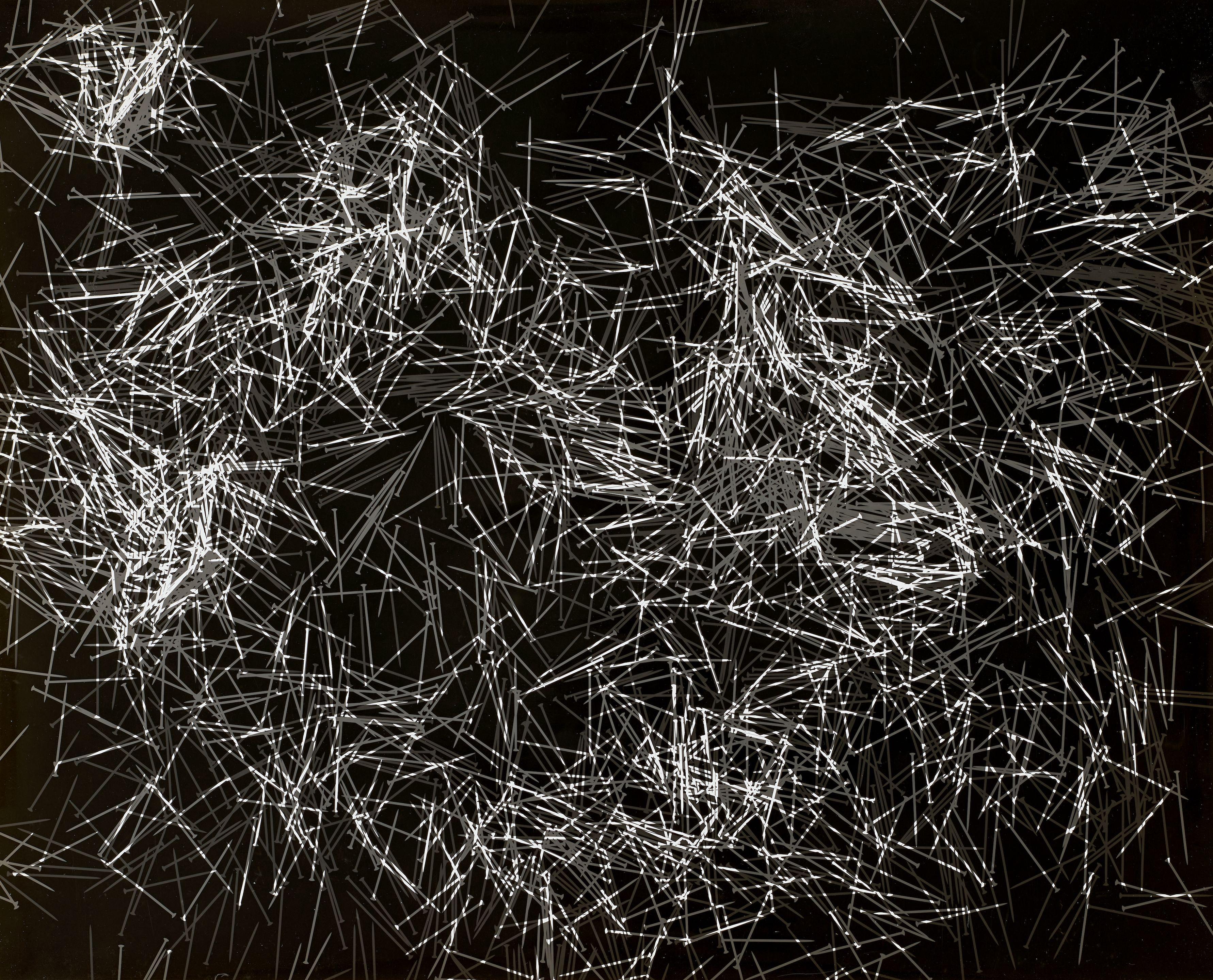 Herbert Matter - Untitled (Photogram of Pins)