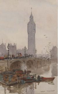 Herbert Menzies Marshall, R.W.S. - Westminster