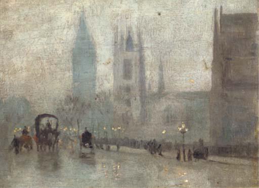 Herbert Menzies Marshall - St. Margaret\'s Westminster, and Big Ben