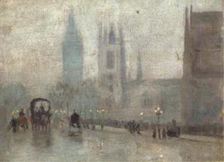 Herbert Menzies Marshall - St. Margaret\'s Westminster, and Big Ben