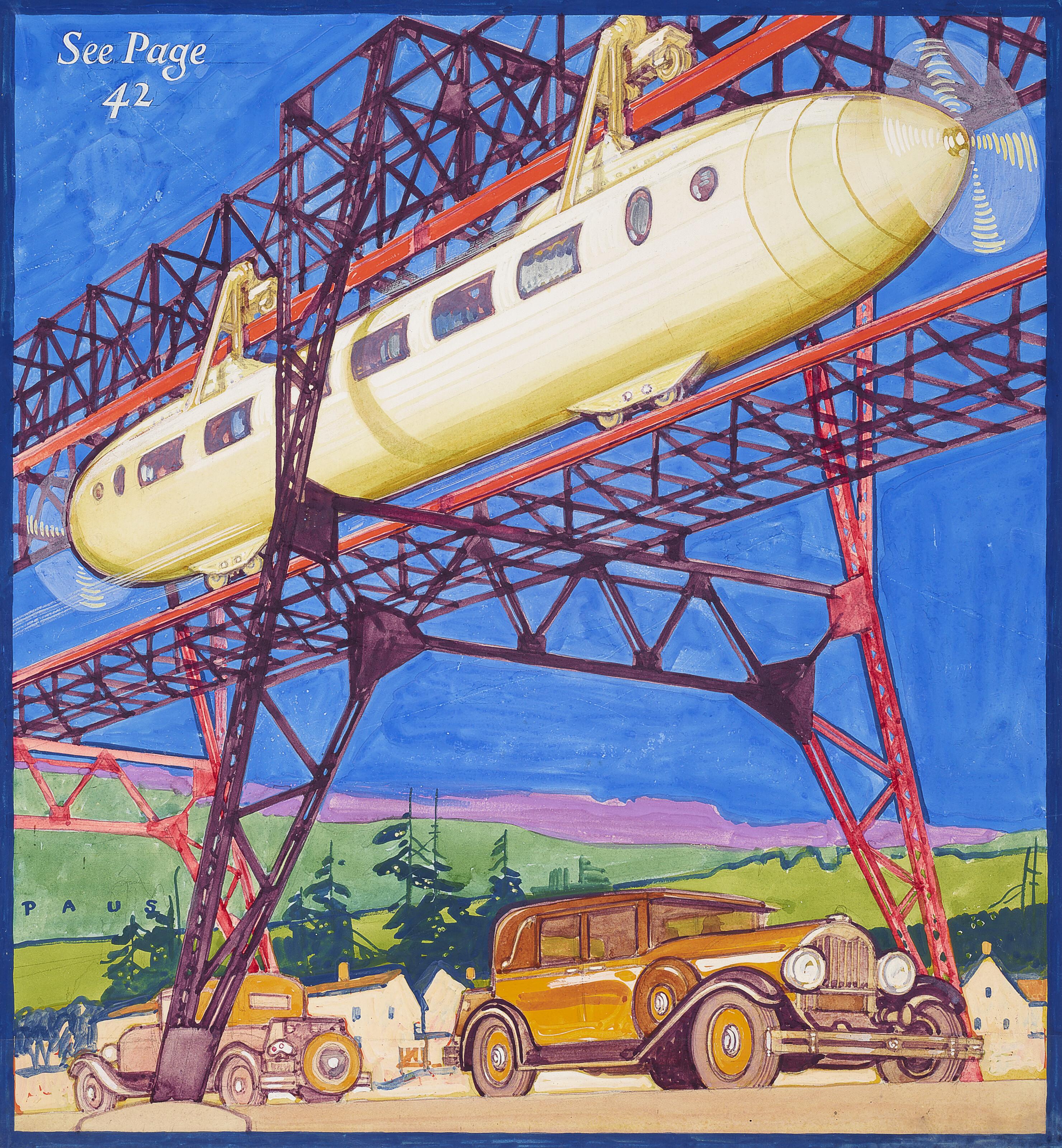 Herbert Paus - Monorail Aims At High Speed