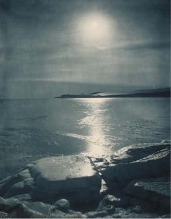 Herbert Ponting - The Freezing of the Sea