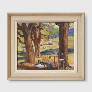 Herbert Reginald Gallop - The Artist\'s Campsite
