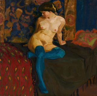 Herbert Rolf Schlegel - Boudoir-Szene.