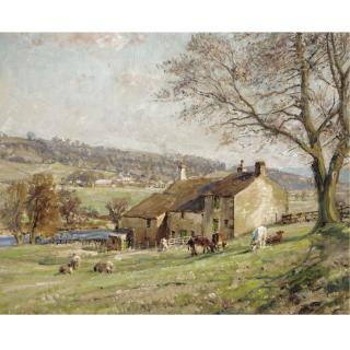 Herbert Royle - Springtime Near Addingham