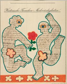 Herbert Schneider - 2 Bll.: Historische Familien-Merkwürdigkeiten – Ohne Titel.