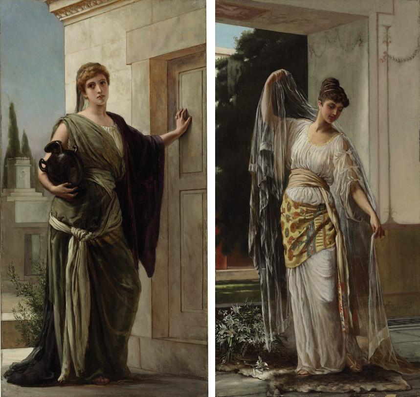 Herbert Sidney - A Pompeian Bride; and A Pompeian Widow
