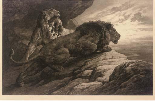 Herbert Thomas Dicksee - Pride Rock