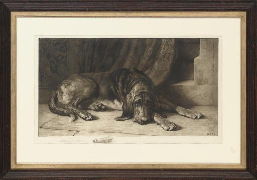 Herbert Thomas Dicksee - Waiting for master