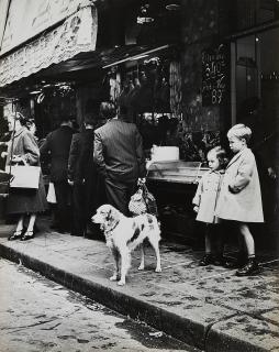 Herbert Tobias - Paris Scene, 1952. Rue de Brici