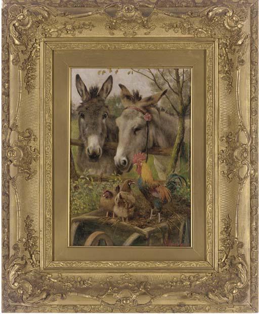 Herbert William Weekes - A friendly gathering