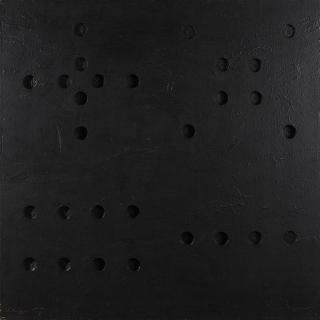 Herbert Zangs - Lochobjekt.