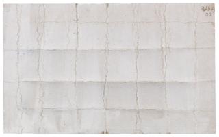 Herbert Zangs - Ohne Titel (Knickfaltung)