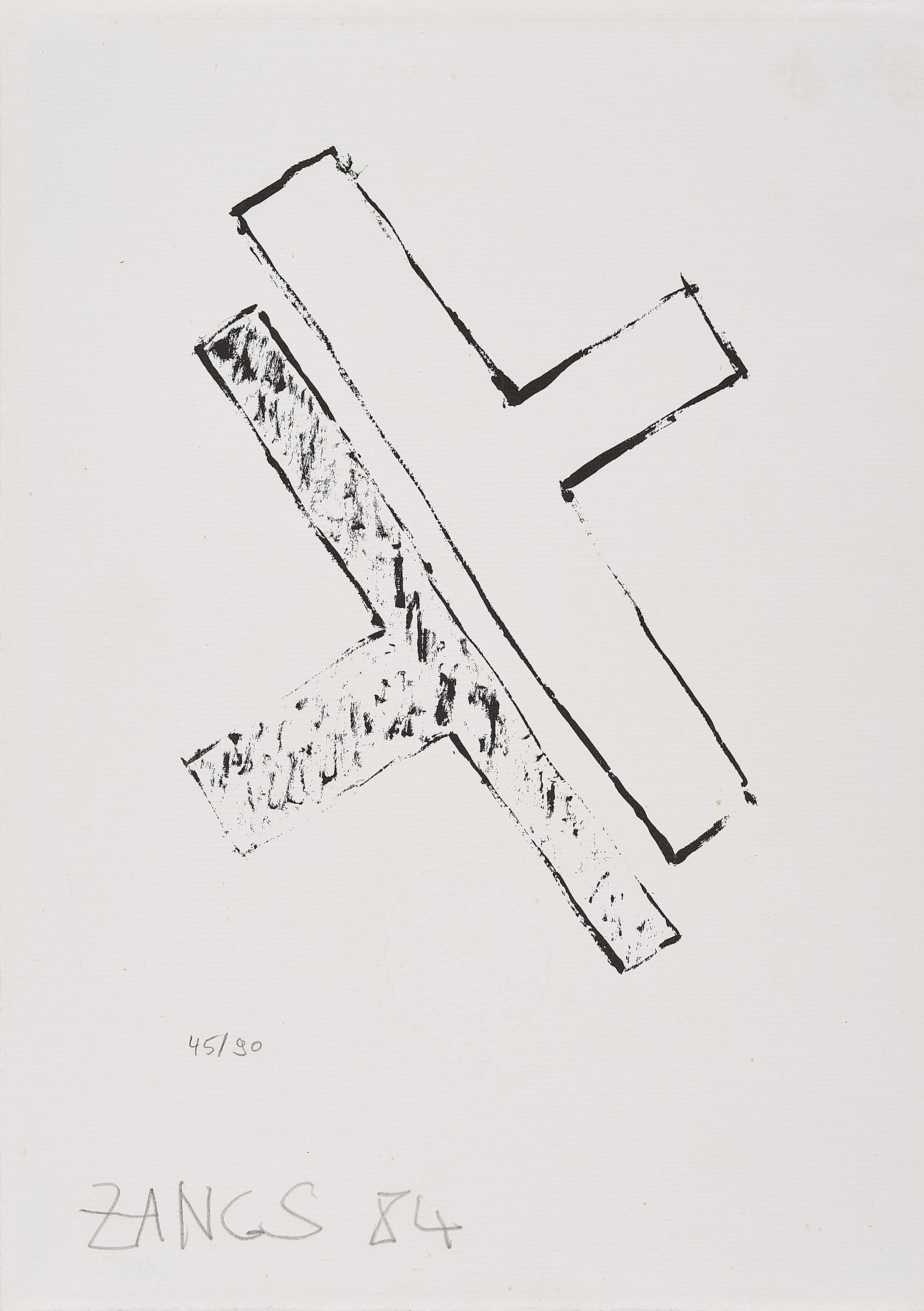 Herbert Zangs - Ohne Titel.