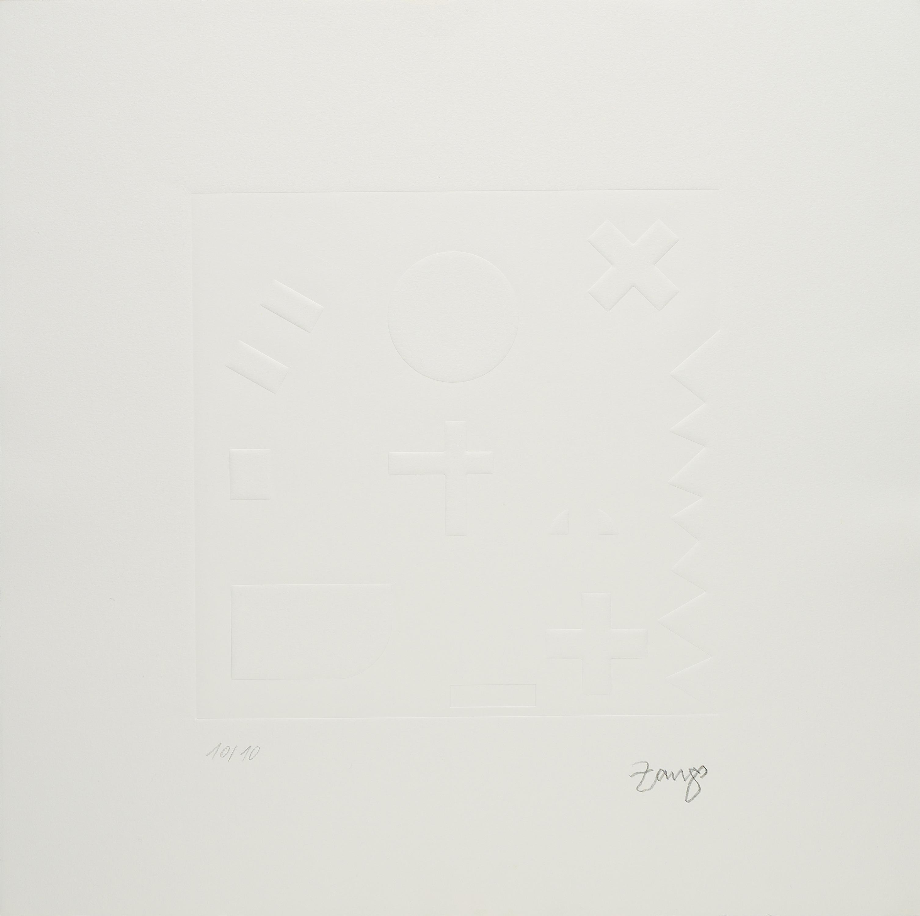 Herbert Zangs - Ohne Titel.