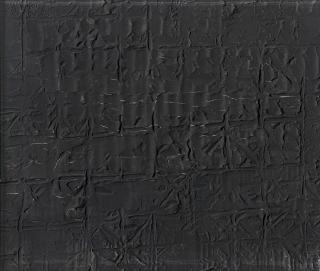 Herbert Zangs - Peintures-Relief Noires