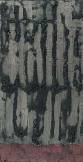 Herbert Zangs - Schwarz auf Rot