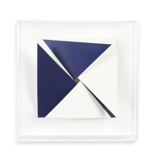 Hércules Barsotti - Untitled (Blue and White)